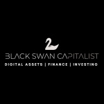Black Swan Capitalist Logo - Financial Futurism - Consulting Services -