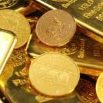 Gold Bars and Coins