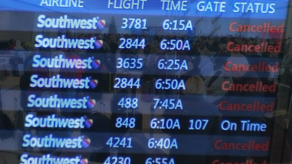 southwest airlines cancelled - Financial Futurism - Southwest Airlines cancels two-thirds of its flights amid brutal travel weekend -