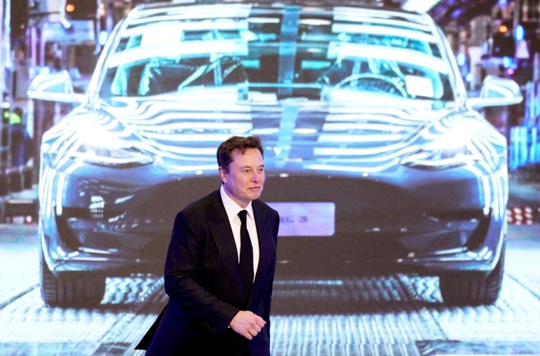 7 - Financial Futurism - Tesla stock jumps 11% to best week in a decade - DOW